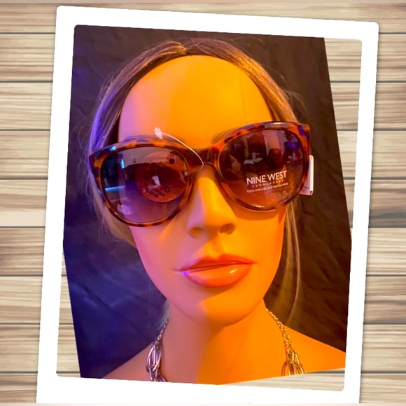 Nine West leopard sunglasses,NWT,props not included - Picture 5 of 16